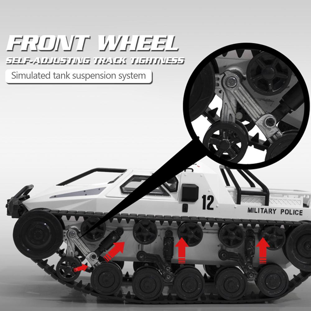 Перезаряжаемый радиоуправляемый танк-автомобиль с дистанционным управлением, автомобиль 1/12, 2,4 ГГц, подарки, игрушка, вращающийся на 360 градусов автомобиль, подарки для