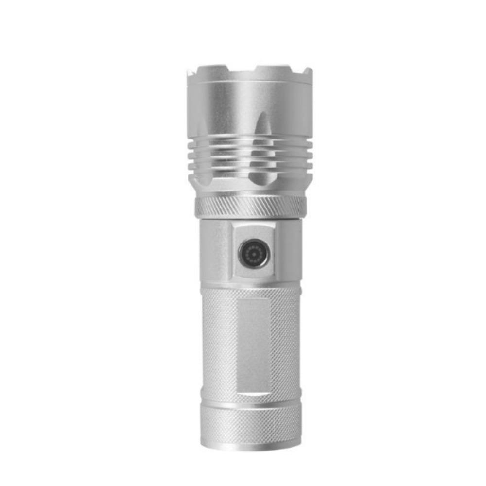 40W LED Powerful Flashlight Telescopic Zoom Type-C Charging Portable Endurance Torch for Home Outdoor Camping Lamp