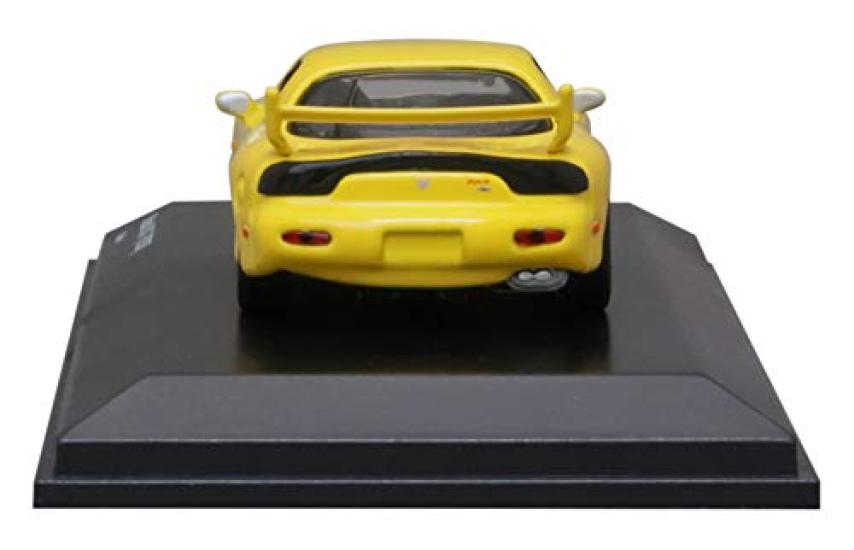 Kyosho Оригинальная Mazda FD3S Желтая Готовая Продукция Ограниченная Масштаб 1/64 RX-7