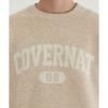 Covernat Early Autumn Dropped Shoulder Logo Long Sleeve Pullover Sweater Unisex sweater CO2503KT02LB