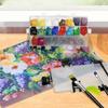12/24/36 Wells Watercolor Painting Pallet Half Pans Watercolor Palette Box  Oil Paint