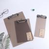 Планшет для письма с низкопрофильным золотым зажимом, органайзер для бумаги, меню, данные