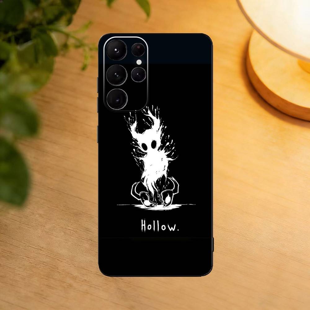 Чехол для телефона H-Hollow K-Knight для Samsung S25, S24, S21, S22, S23, S30, Ultra, S20, Plus, Fe, Lite Черный корпус