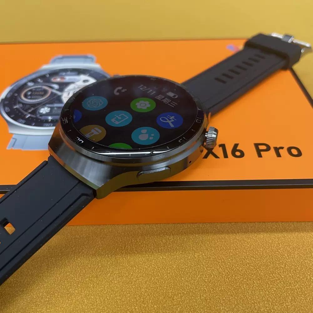 W&o X16 Pro Смарт-часы Мужские 1,53-дюймовый HD-экран Приложение Wearfit Pro NFC TIKTOK Пульт дистанционного управления Bluetooth-звонки NFC для Android IOS
