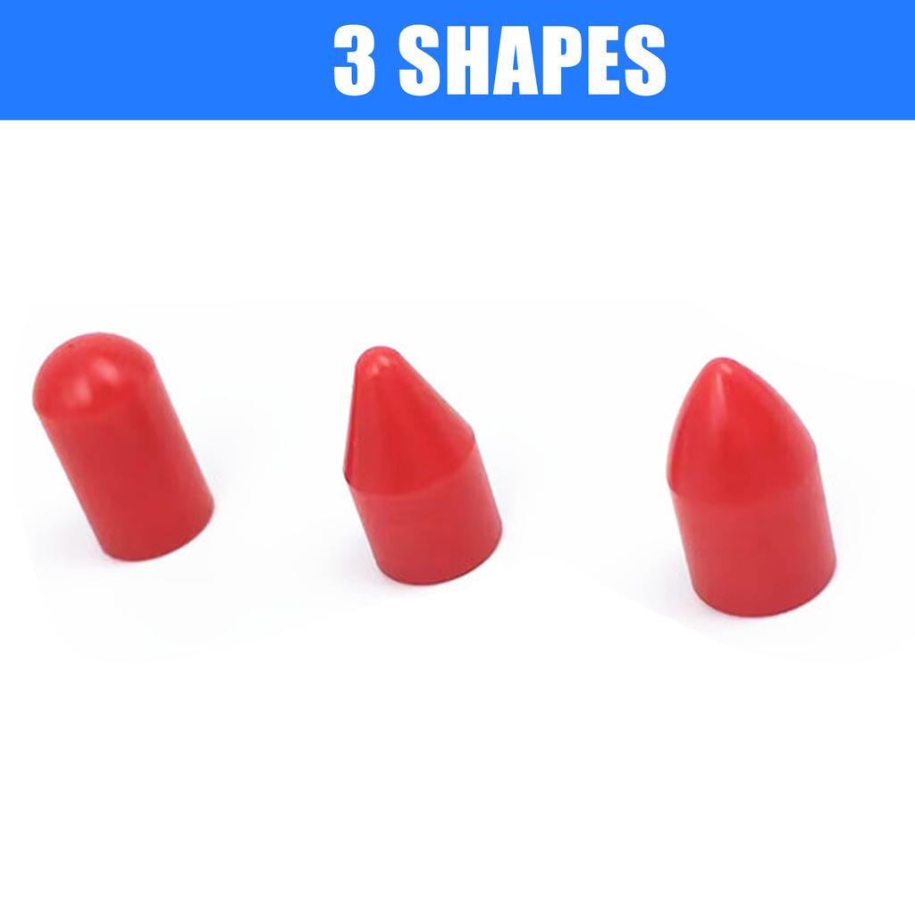 12 шт. ломов, колпачки, наконечники для удаления вмятин на автомобиле, сменные головки для удаления повреждений от града, пластиковые колпачки