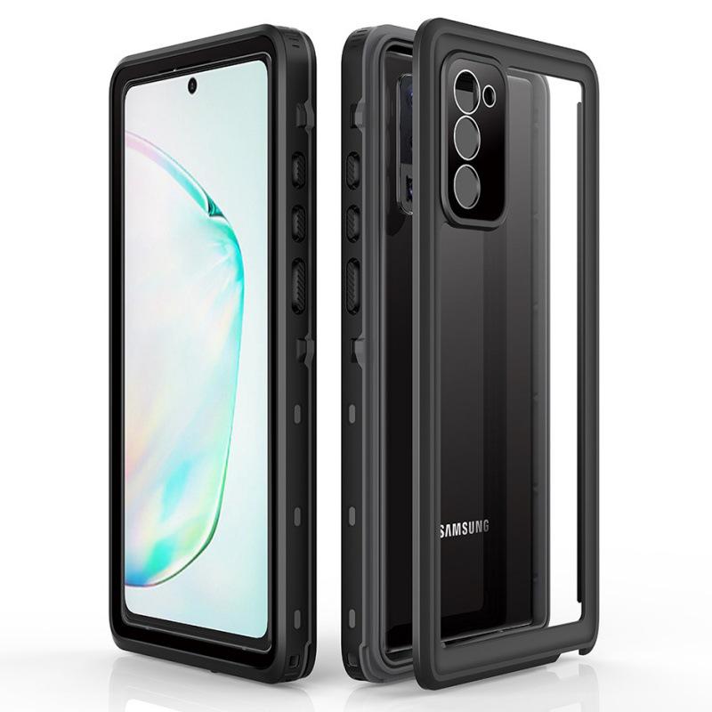 Водонепроницаемый чехол Red Pepper для Samsung Note20 – Для улицы, Ударопрочный, Прозрачный, Полная защита для плавания и езды на велосипеде