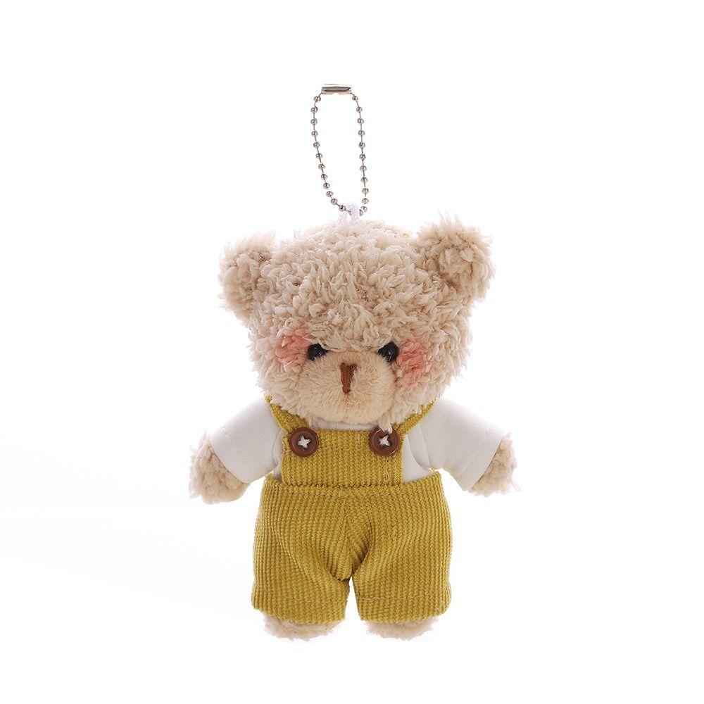 Мягкая кукла Маленький мишка Брелок Мультяшный брелок для ключей от машины Милый подвес для сумки