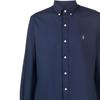 Polo Ralph Lauren Solid Color Button Down Long Sleeve Shirt Men Shirts Blue 710832480001093-001