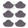 6Pcs Self Adhesive Repair Patch For Shoes Heel Wear Hole Wear Sports Shoes Patch Back Pad Anti Wear Patch Washable