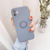 With Ring Holder Phone Case for Samsung Galaxy S24 Ultra S23 S22 S21 Plus A13 A52 A53 A54 TPU Soft Back Cover