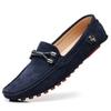 Loafers Men Design Suede Loafers Genuine Leather Slip On Moccasins Comfy Driving Shoes for Men Mocasines Chaussure Homme