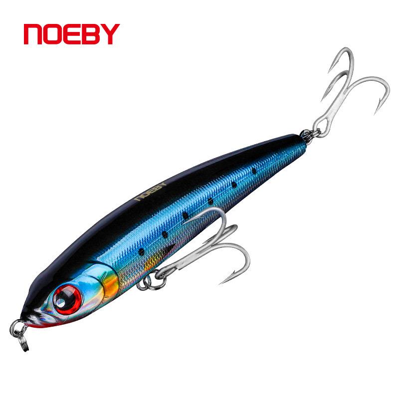 Воблер NOEBY Gold Spear GT: Свинцовая приманка-карандаш со стальной проволокой для морской и лодочной рыбалки, идеальна для марлина и групера, искусственная приманка для дальнего заброса