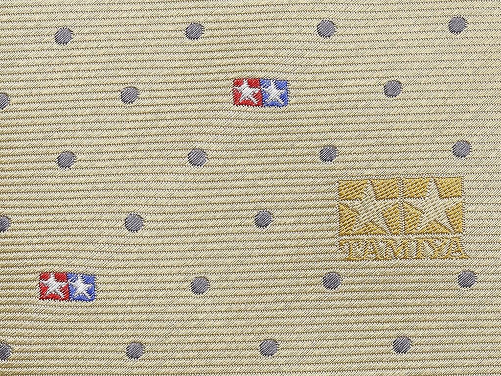 TAMIYA Tamiya Галстук с логотипом и рисунком Оригинальные товары 66988 (Золото)