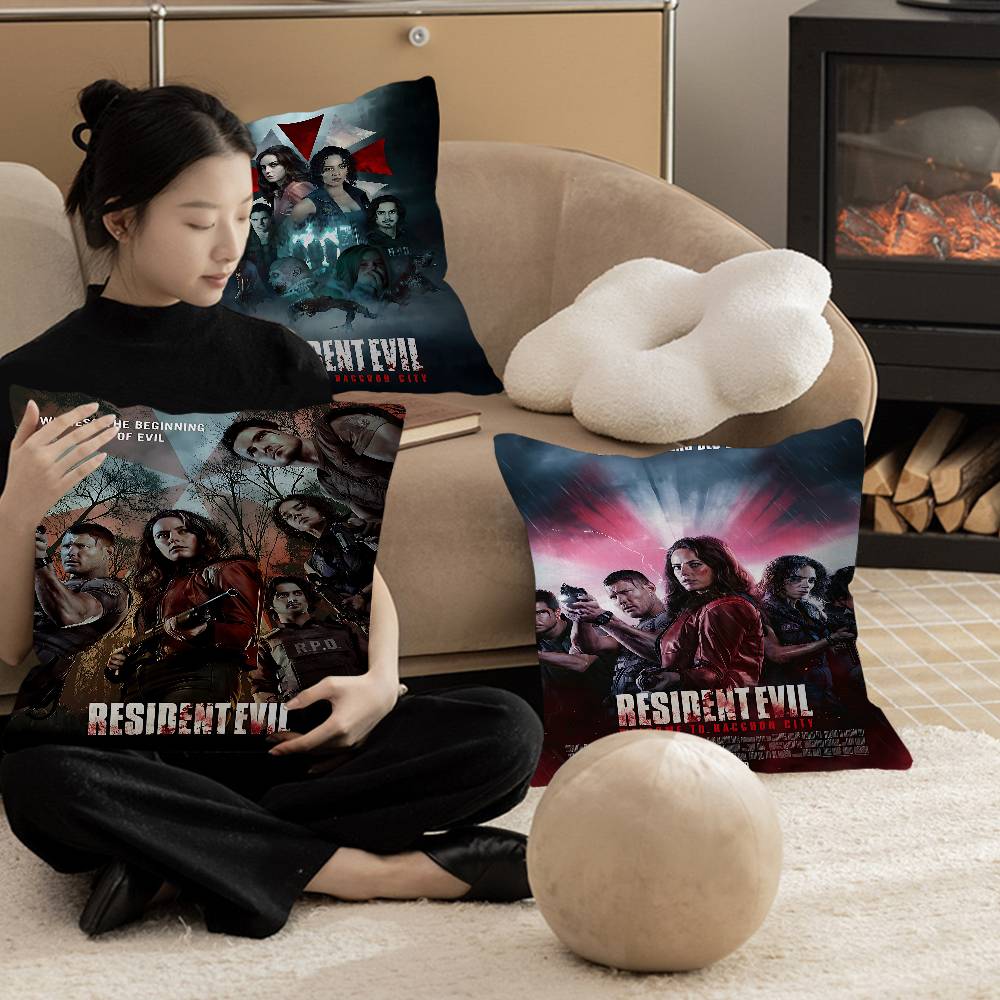 Игра R-Residents E-Evils Подушка Подарок Декор для дома и офиса Подушка для спальни, дивана, автомобиля Наволочка