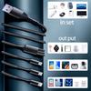 3 в 1 5A USB кабель для быстрой зарядки Type C Micro IOS Multi Charger Cable для iPhone Huawei Xiaomi Samsung нейлоновый плетеный шнур