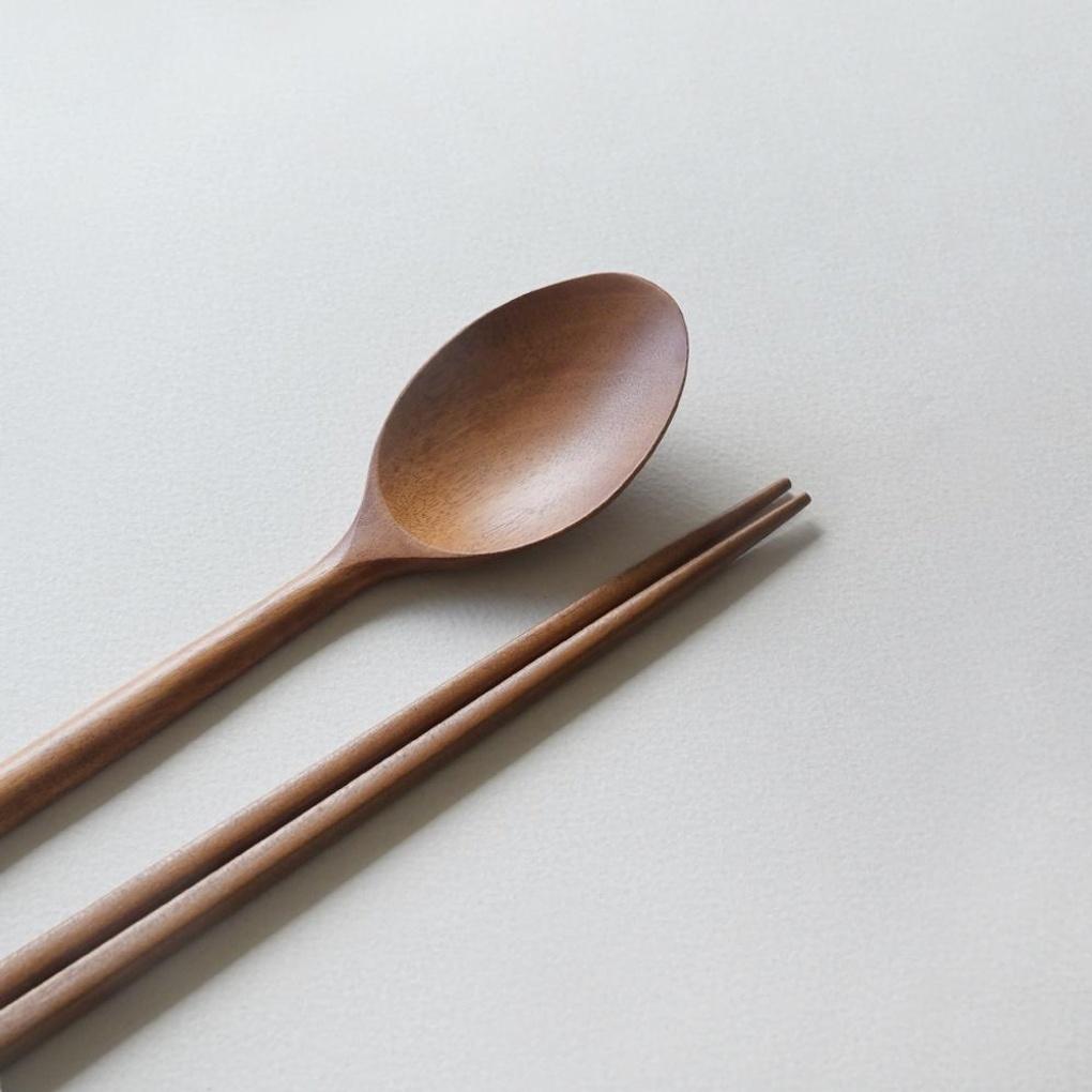 Romwood Rosewood Wooden Basic Spoon Set