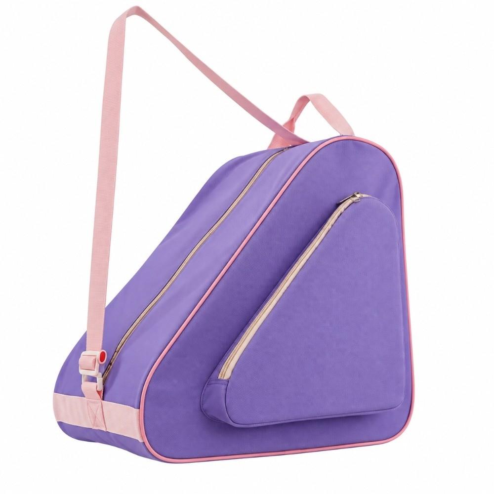 Durable Roller Skate Bag Waterproof Ice Skate Bag Back Mesh Pocket Inline Skate Bag Roller Skating