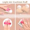 3 шт. Сухой влажный пригодный для использования косметический спонж-кушон для тональной пудры мягкий и милый