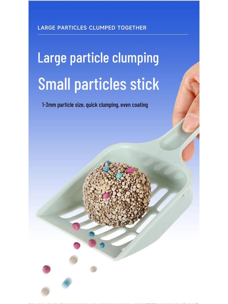 Бентонитовый дезодорирующий кошачий наполнитель, мало пыли, 40 цзинь, большой мешок, минеральный песок, 20 цзинь