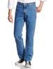 Lee American Standard 201 Прямые джинсы Мужские Средне-синие 2 28