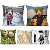 Bilibili Yotsubato Anime Pillow Case Square Pillow Bedroom Sofa Leisure Comfort Cushion Car Living Room Home Decoration 40X40
