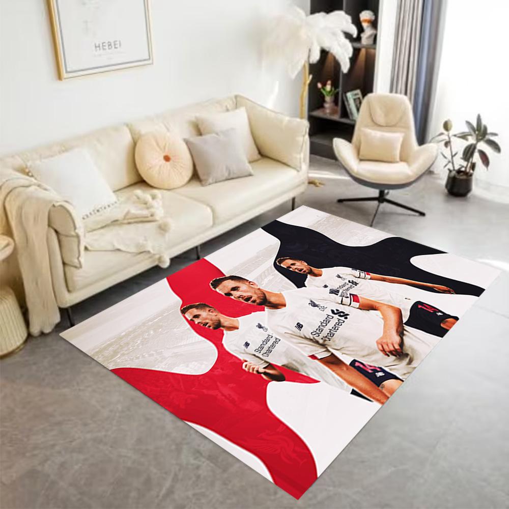 Sports Team Celebration Floor Rug Office Rug Suitable for Entryway Hallway Kitchen Living Rooms Antislip Carpet Decorate Offices