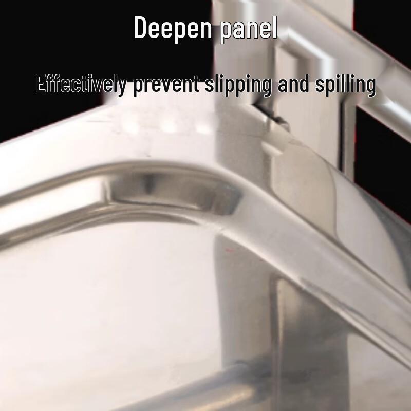 Сервировочная тележка из нержавеющей стали