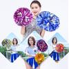 Female Colorful Cheerleading Pom Poms Finger Cheer Balls Black and Blue Gold Silver Red Green Dance Cheerleading Accessories