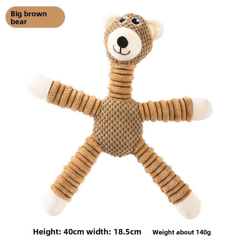 Plush Elephant Sound Toy For Pets With Durable Material Perfect For Playful Dogs