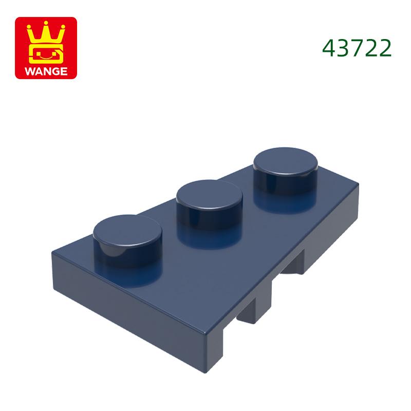 158 шт./лот 43723 2x3 Правый клин-пластина Строительные кубики Аксессуары MOC Совместимо с Фигурирующими кубиками Детские игрушки Идея для подарка Коробка