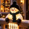 Decorative Lights for Eaves Christmas Outdoor LED Icicle Lights, Waterproof String Lighting, Battery Powered Flexible Fence Decoration Light