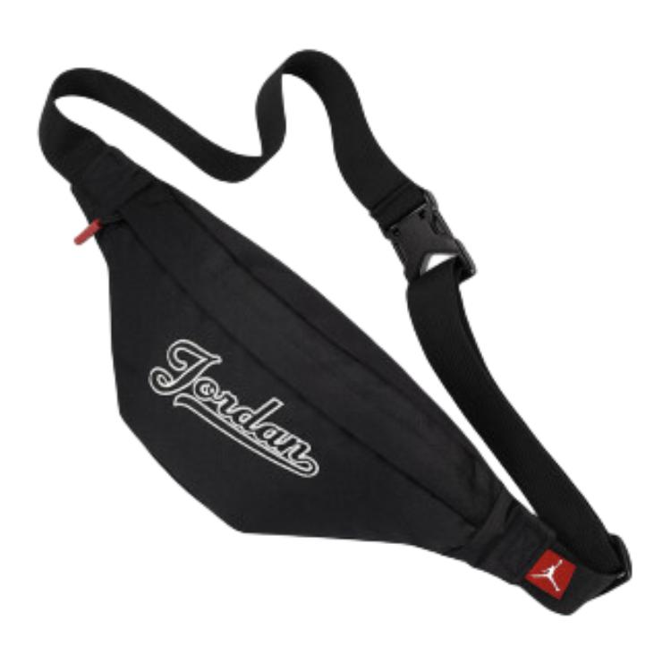 Новая полиэстеровая сумка через плечо Jordan, сумка-кроссбоди, поясная сумка, обычная, унисекс, черная HF1891-010