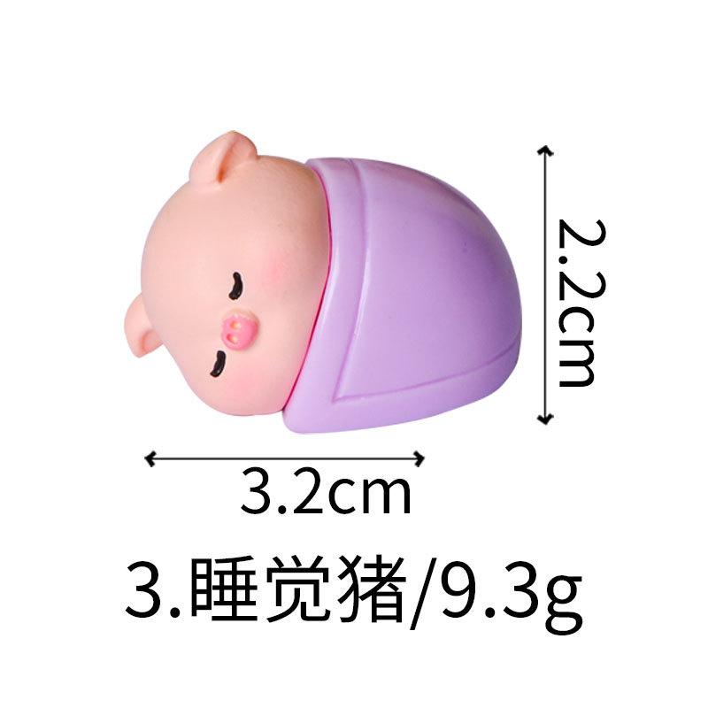 6 шт./компл., креативные милые миниатюрные миниатюрные куклы-копилки из смолы, украшения в виде животных, сделай сам, сказочное украшение для сада, микропейзаж