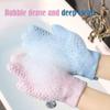 2PCS Body Massage Sponge Gloves Shower Exfoliating Bath Gloves Shower Scrubber for Daily Use Bathroom Supplies