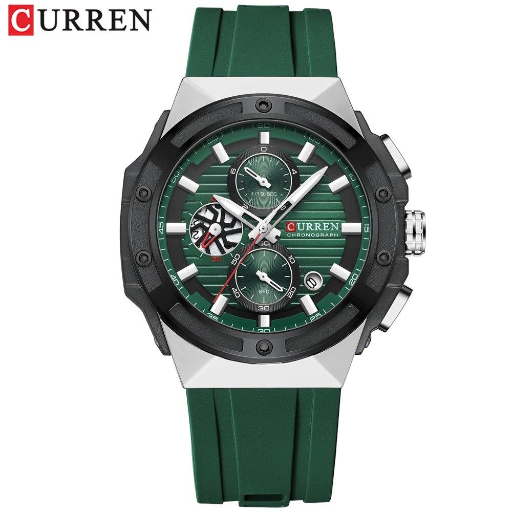 CURREN Men Watch Top Brand Luxury Waterproof Quartz Watches For Men Sport Chronograph Wristwatch Men Clock
