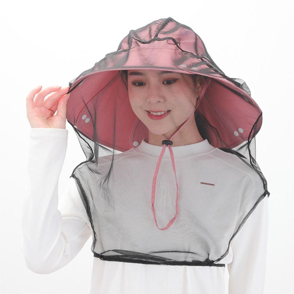 Beekeeping Hat Outdoor Fishing Hat Insect Mesh Insect Bee Net Anti Bee Hat Hat Mosquito Net