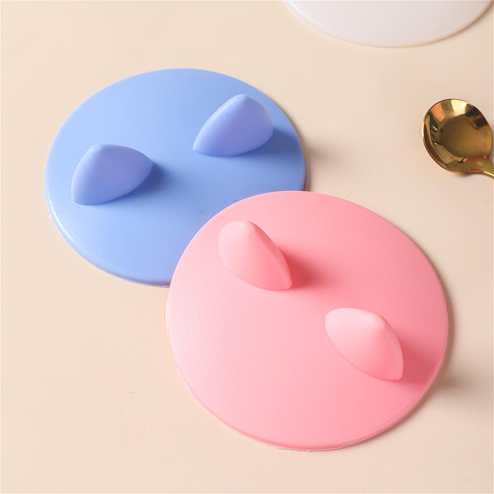 Милая силиконовая крышка для чашки с кошачьими ушками, термостойкая, герметичная, крышка для кофейной кружки, аксессуары для питья