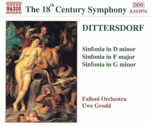 CD GROD - Dittersdorf: Symphonies Japan ObiMusic Others Used