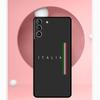 Чехол с флагом Италии для Samsung Galaxy S24 Ultra S22 Plus S20 S21 FE S8 S9 S10 Note 10 20 S23 Ultra Cover