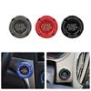 Car Moto Engine Start Stop Button Cover Ignition Switch Blade-type Rotatable Protection Cap Interior Decoration Decor Sticker