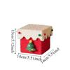 Xmas Christmas Gift Box Lint Christmas Eve Gift Box Mall Children's Candy Box  Party Supplies