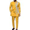 African Ethnic Embroidered Men's Casual Suit 2-Piece Set - Bestseller 2025