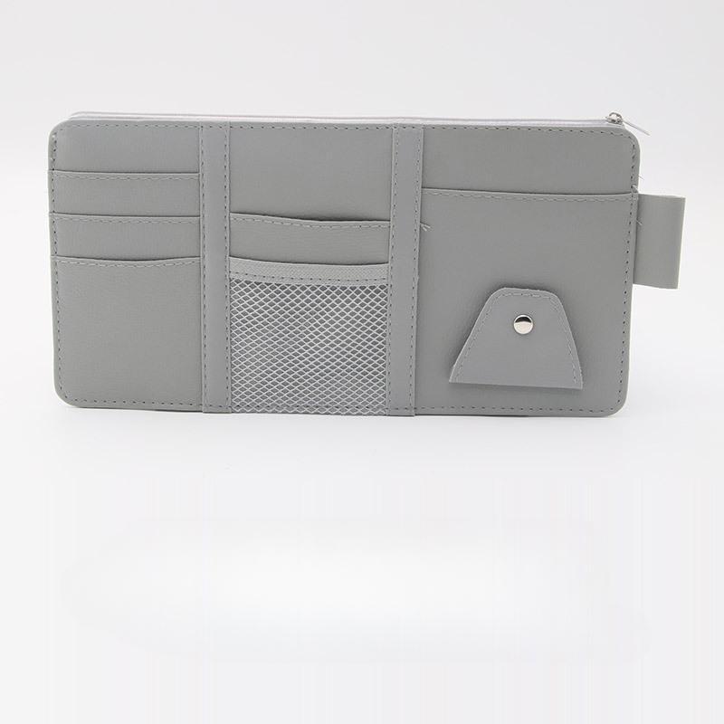 Автомобильный органайзер, световой барьер, солнцезащитный козырек, клипса, солнцезащитный козырек, сумка для хранения, застежка-молния, солнцезащитные очки, ручка, карточка, кронштейн для небольших файлов