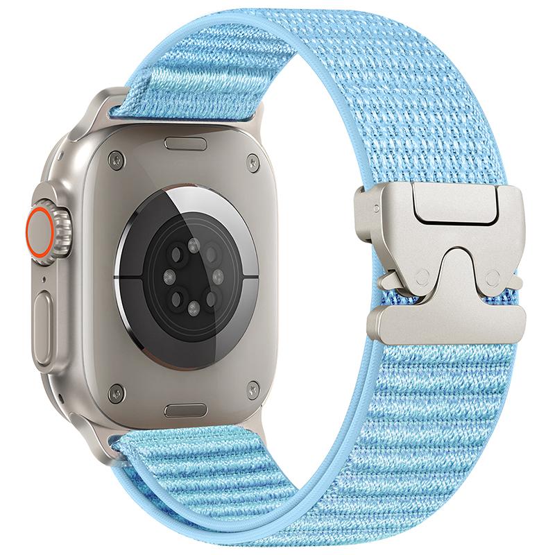 Нейлоновый спортивный ремешок для Apple Watch Series ultra 3 49 мм 42 45 38 40 41 мм с застежкой-паракордом для Iwatch Series 11 10 9 8 7 6 SE3