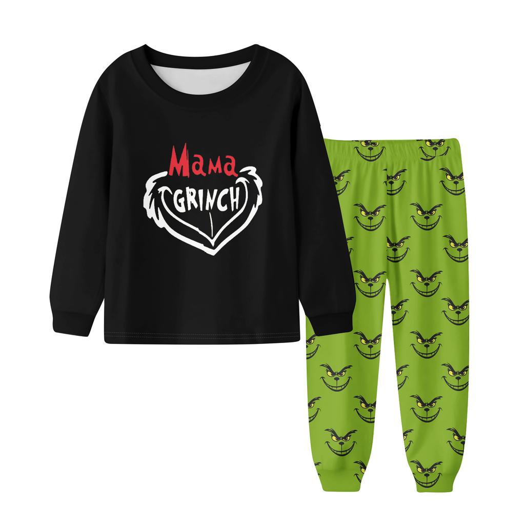 Children's Boys And Girls Thin Two-piece Long-sleeved Pants Two-piece