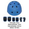 7Pcs Kids Bike Helmet Set Protective Gear Children Professional Boys Girls Knee Pads Elbow
