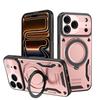 Роскошный бронированный магнитный чехол-подставка 360° для iPhone 17 Pro Max 16 Plus 15 14 13 12 Защита с подставкой Для чехла Magsafe