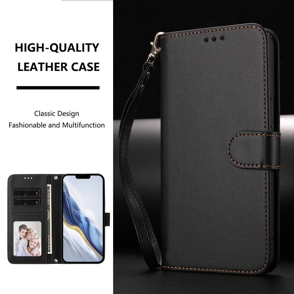 Wallet Flip Case For HMD Fusion Skyline Pulse Pro Plus PU Leather Cover with Card Slots