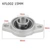 Rhombic 8mm 10mm 12mm 15mm KFL08 KFL10 KFL12 KFL15 Pillow Block Bearing Thrust Bearing ZINC Alloy