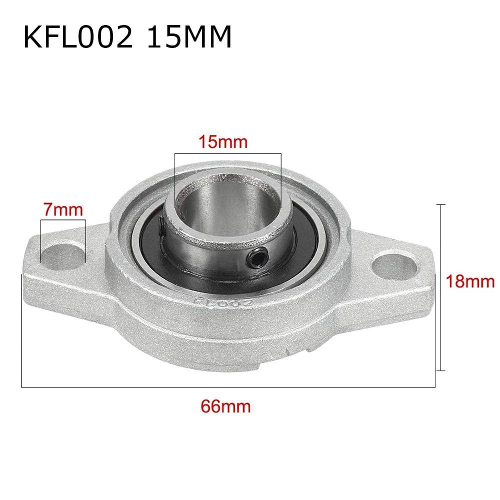 Rhombic 8mm 10mm 12mm 15mm KFL08 KFL10 KFL12 KFL15 Pillow Block Bearing Thrust Bearing ZINC Alloy